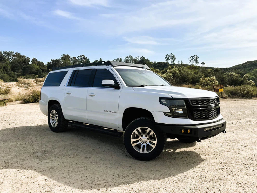 Upgrade Your Overlanding Gear with the 2015-2020 Chevy Suburban / GMC Yukon XL Roof Rack