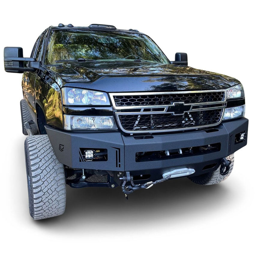 2003-2007 CHEVY SILVERADO 2500/3500 OCTANE FRONT WINCH BUMPER Chassis Unlimited Inc.