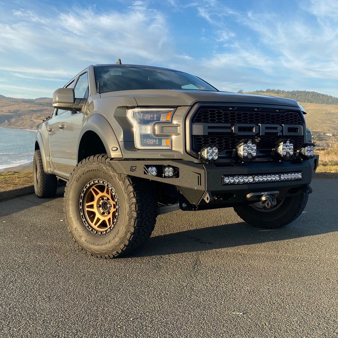 2017-2020 FORD RAPTOR OCTANE WINCH FRONT BUMPER Chassis Unlimited Inc.