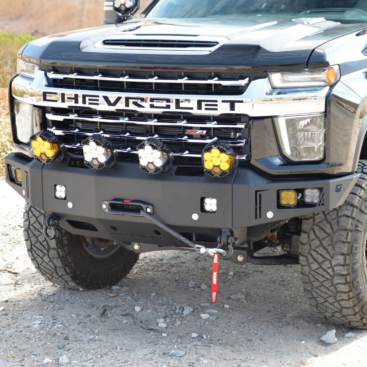 2020-2022 CHEVY SILVERADO 2500/3500 OCTANE FRONT WINCH BUMPER Chassis Unlimited Inc.