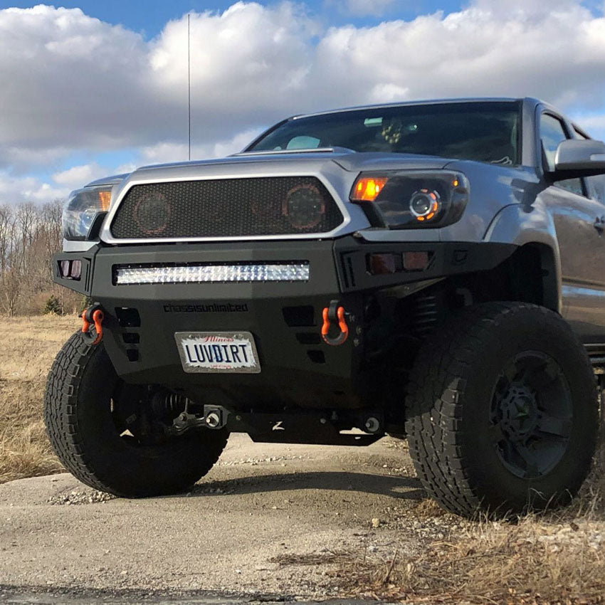 2012-2015 TOYOTA TACOMA OCTANE FRONT WINCH BUMPER Chassis Unlimited Inc.