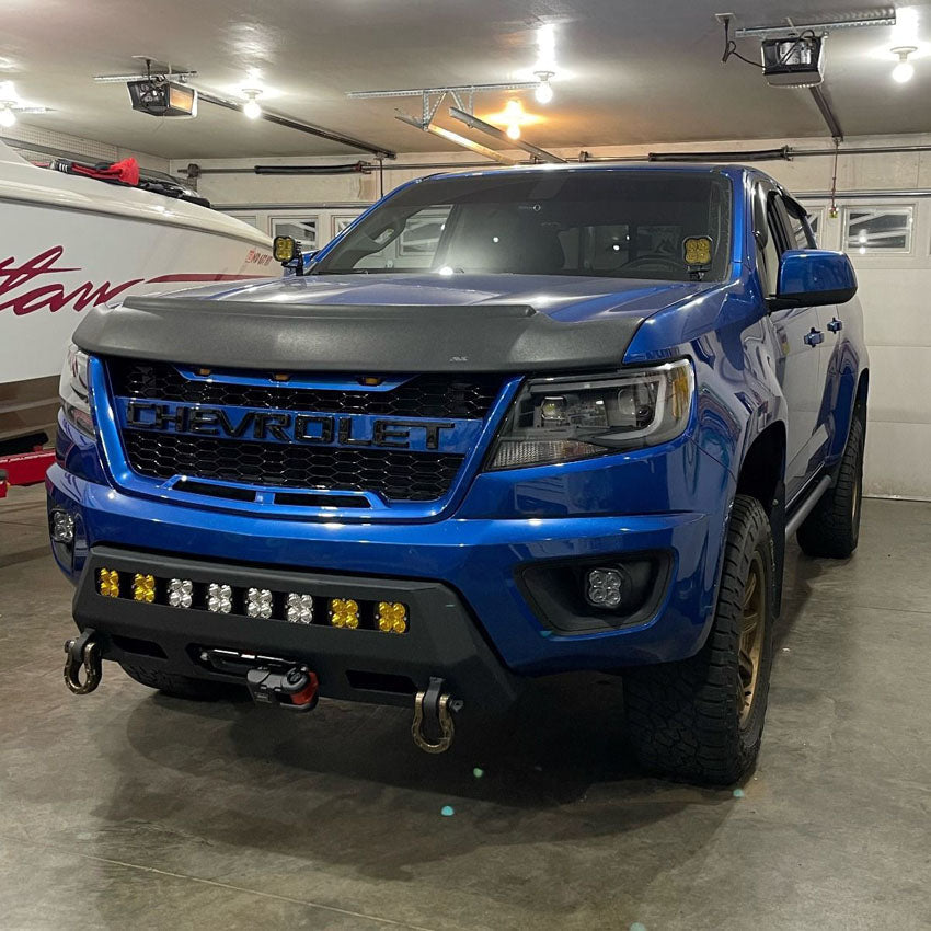 2015-2020 CHEVY COLORADO PROLITE FRONT WINCH BUMPER Chassis Unlimited Inc.