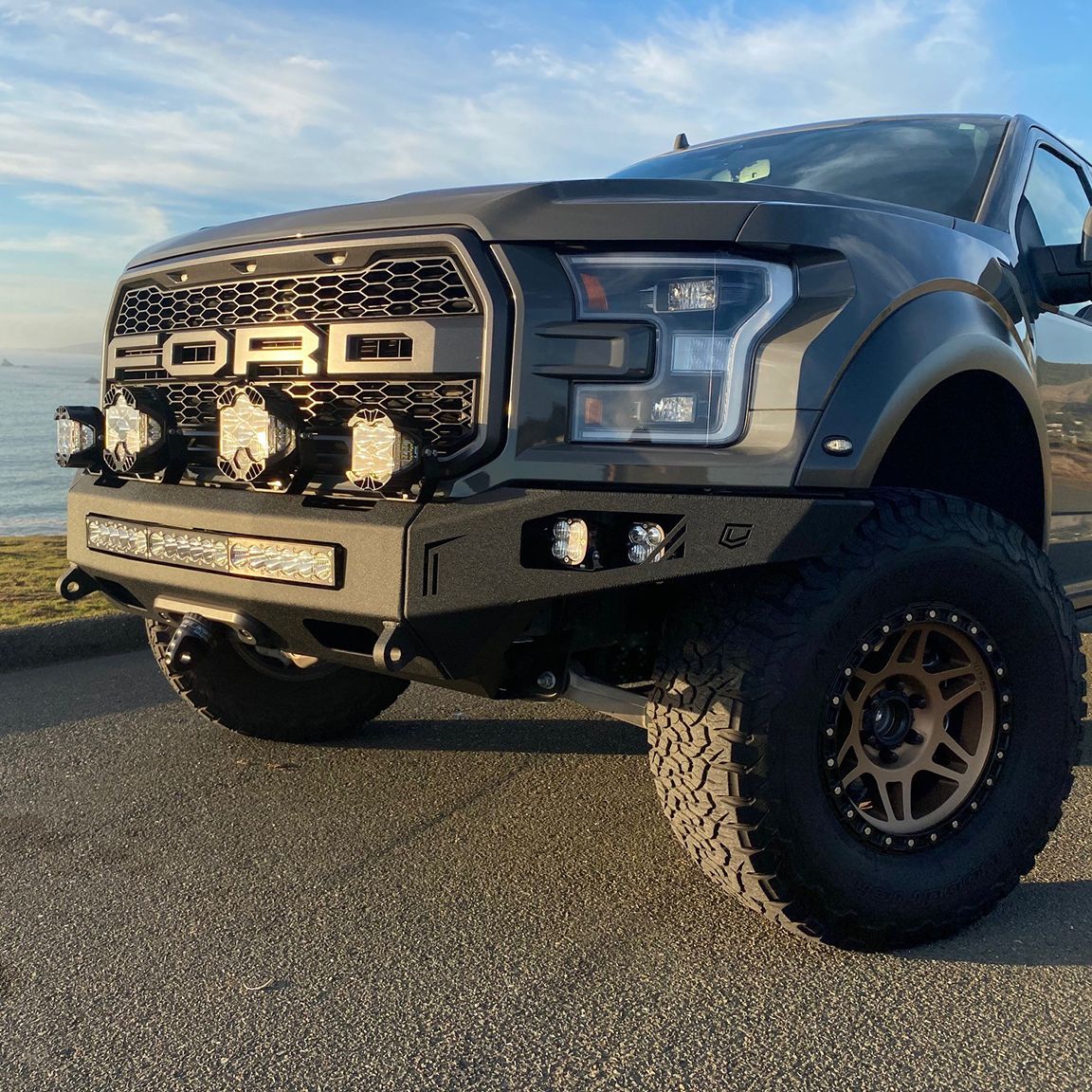 2017-2020 FORD RAPTOR OCTANE WINCH FRONT BUMPER Chassis Unlimited Inc.