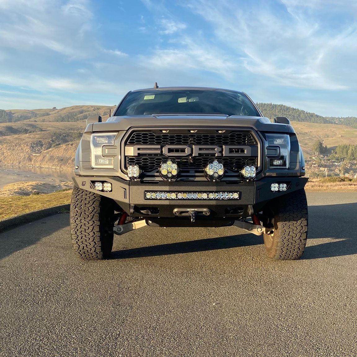 2017-2020 FORD RAPTOR OCTANE WINCH FRONT BUMPER Chassis Unlimited Inc.