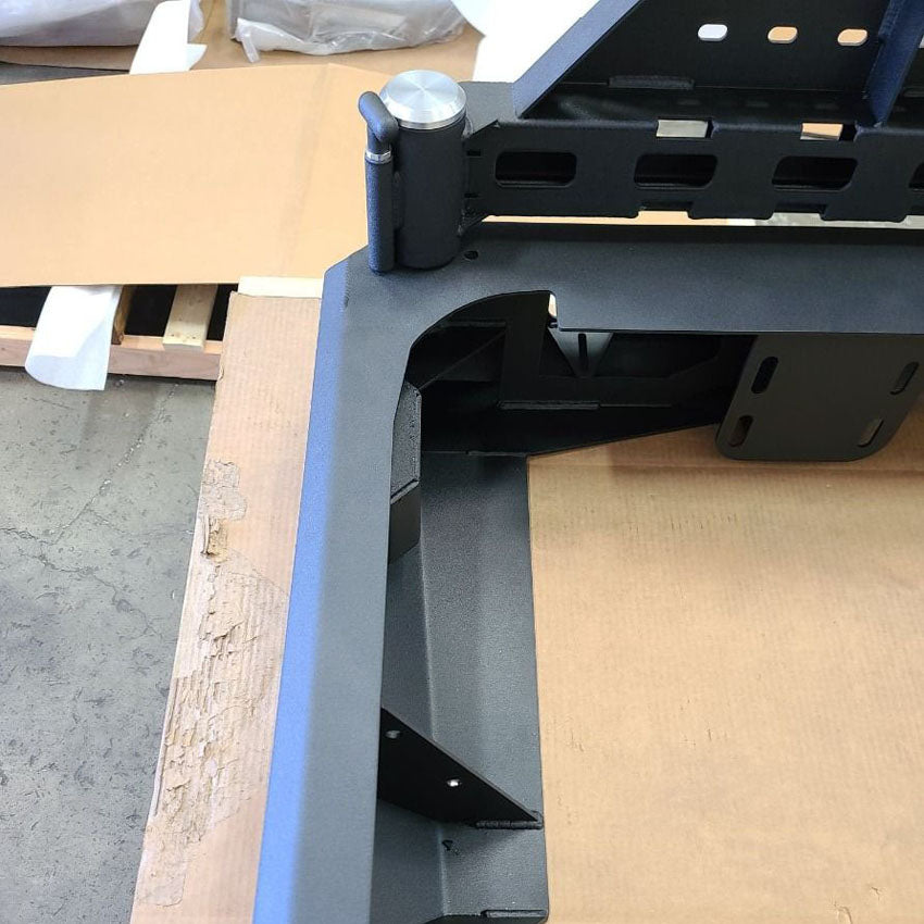 2010-2022 RAM 2500/3500 HIGH CLEARANCE DUAL SWING OUT REAR BUMPER Chassis Unlimited Inc.