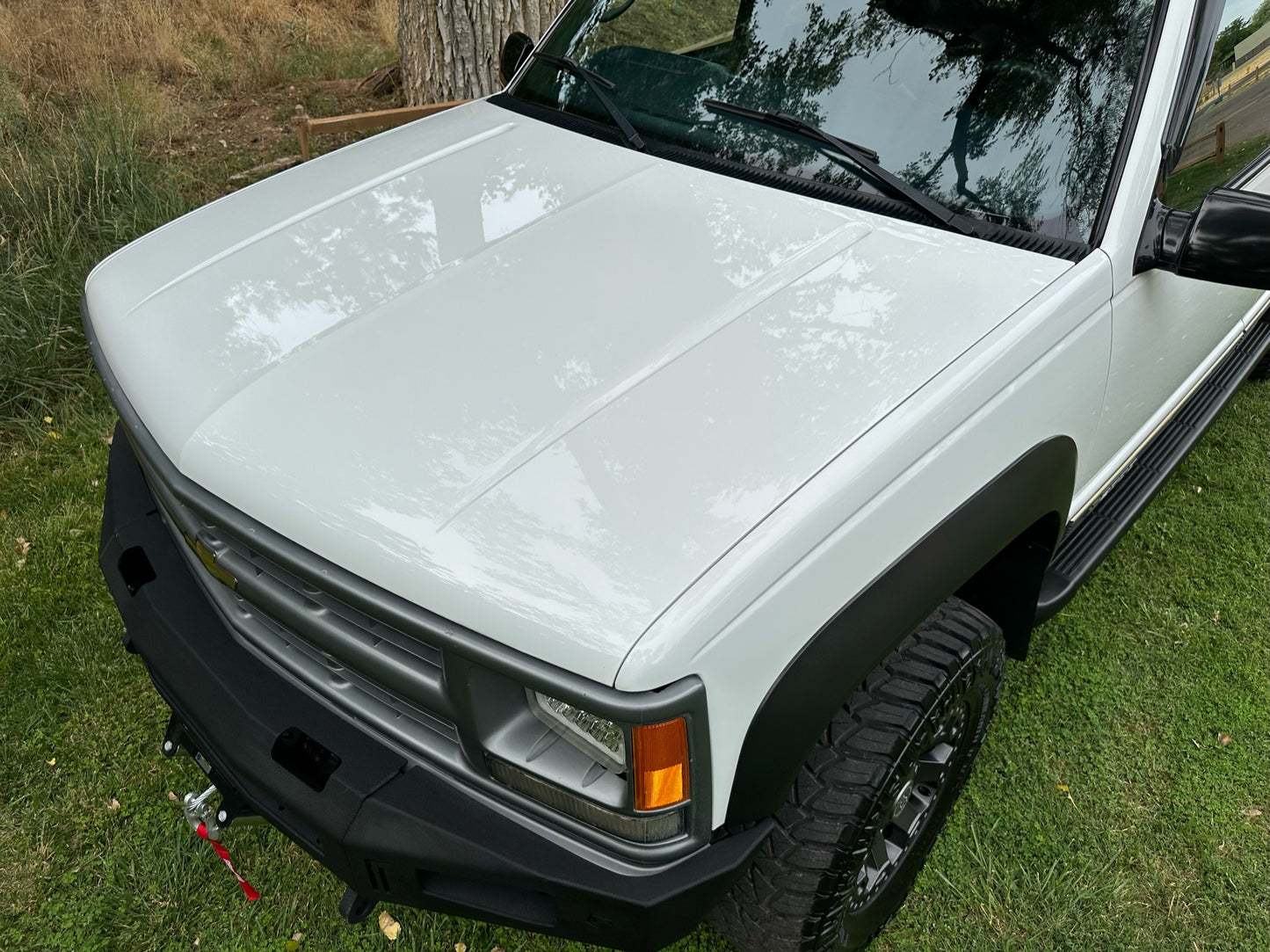 1992-1999 CHEVY | GMC SUBURBAN TAHOE YUKON FRONT WINCH BUMPER BY CHASSIS UNLIMITED 1500 2500