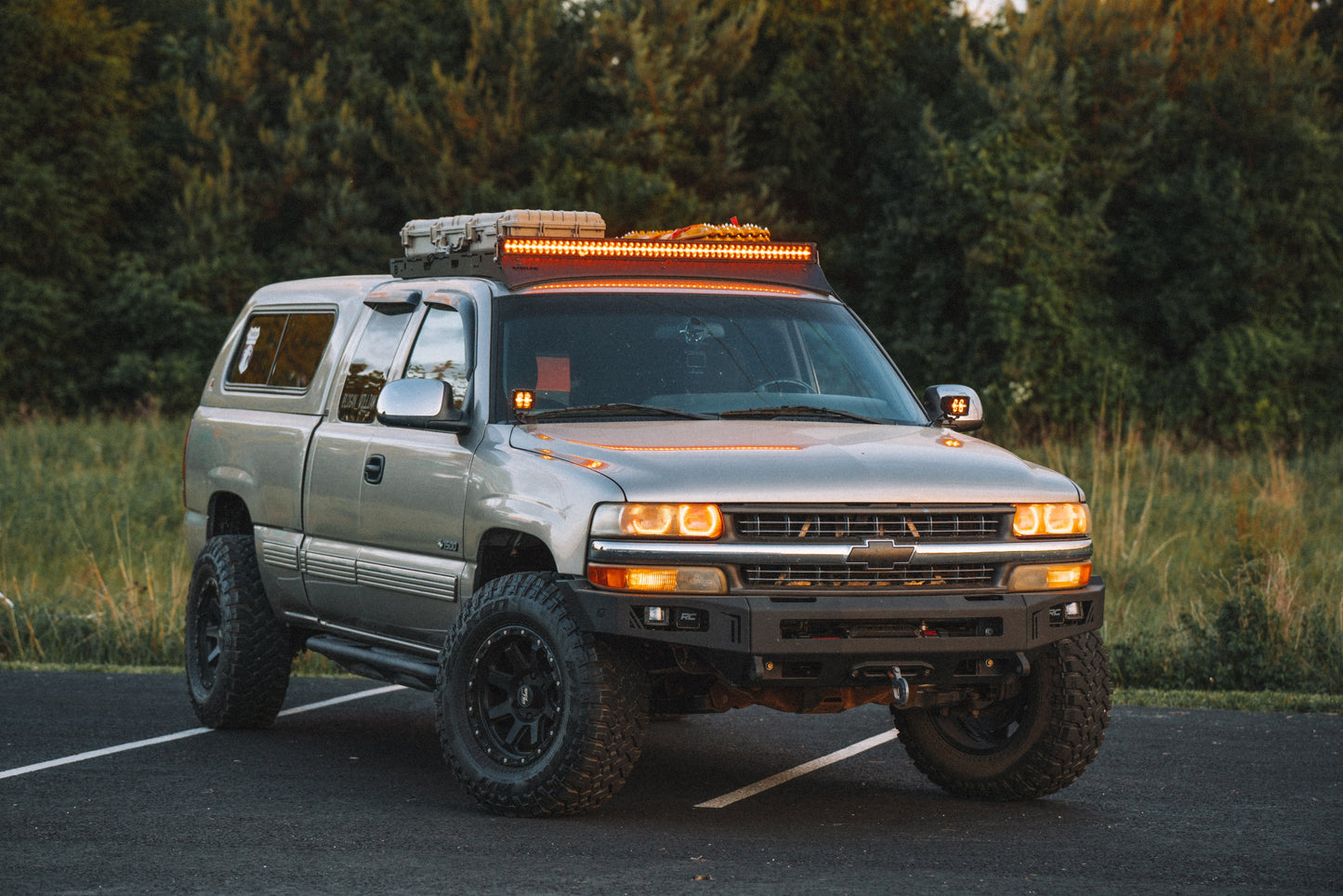 1999-2002 Chevy Silverado 1500 Front Winch Bumper by Chassis Unlimted