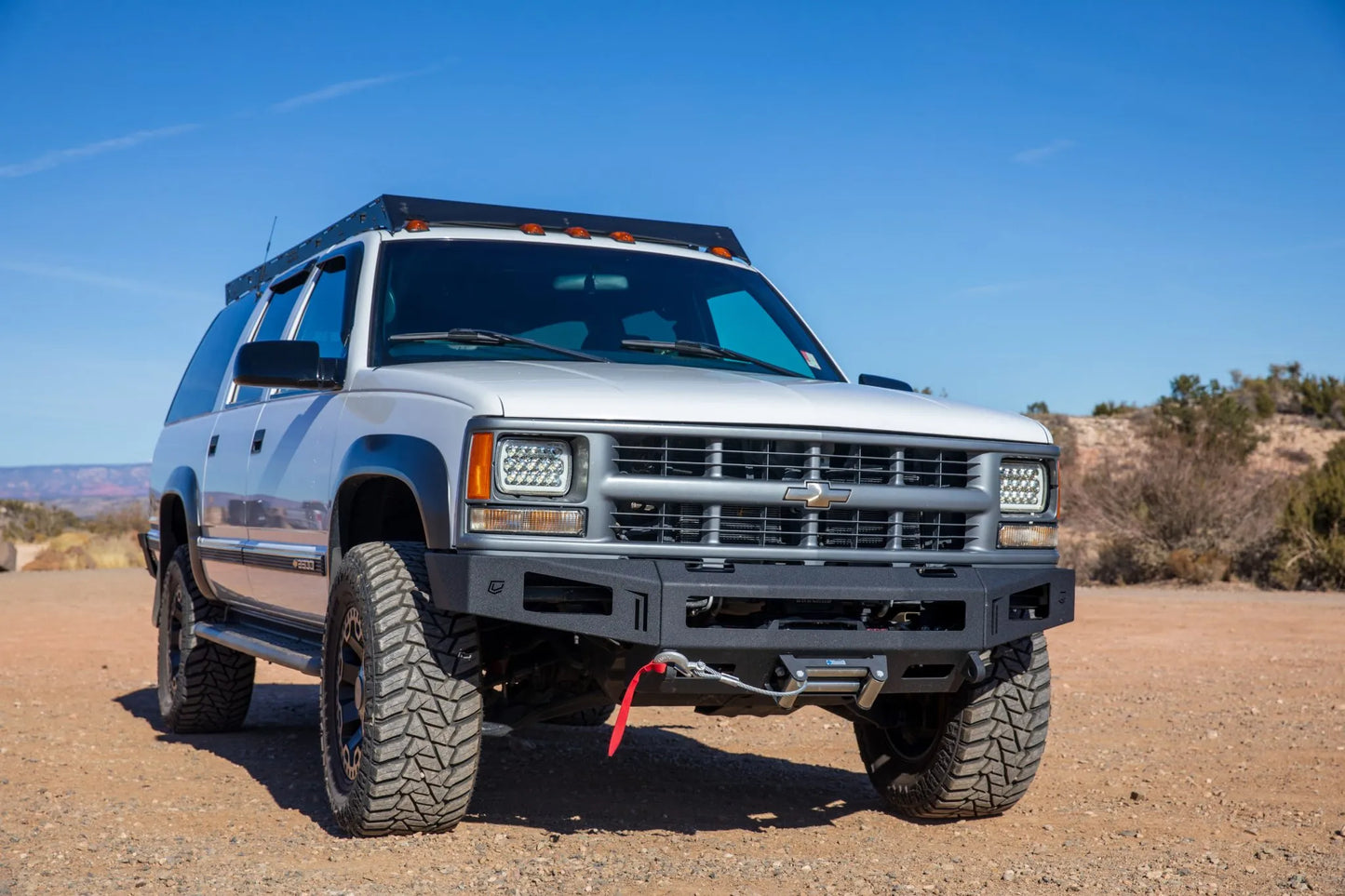 1992-1999 CHEVY / GMC Suburban Tahoe Yukon Front Winch Bumper