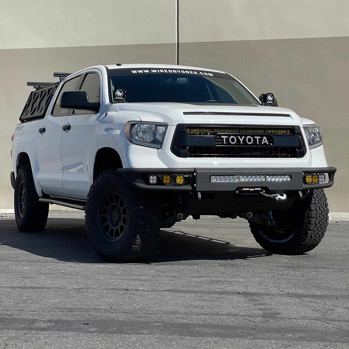 2014-2021 TOYOTA TUNDRA DIABLO FRONT WINCH BUMPER Chassis Unlimited Inc.