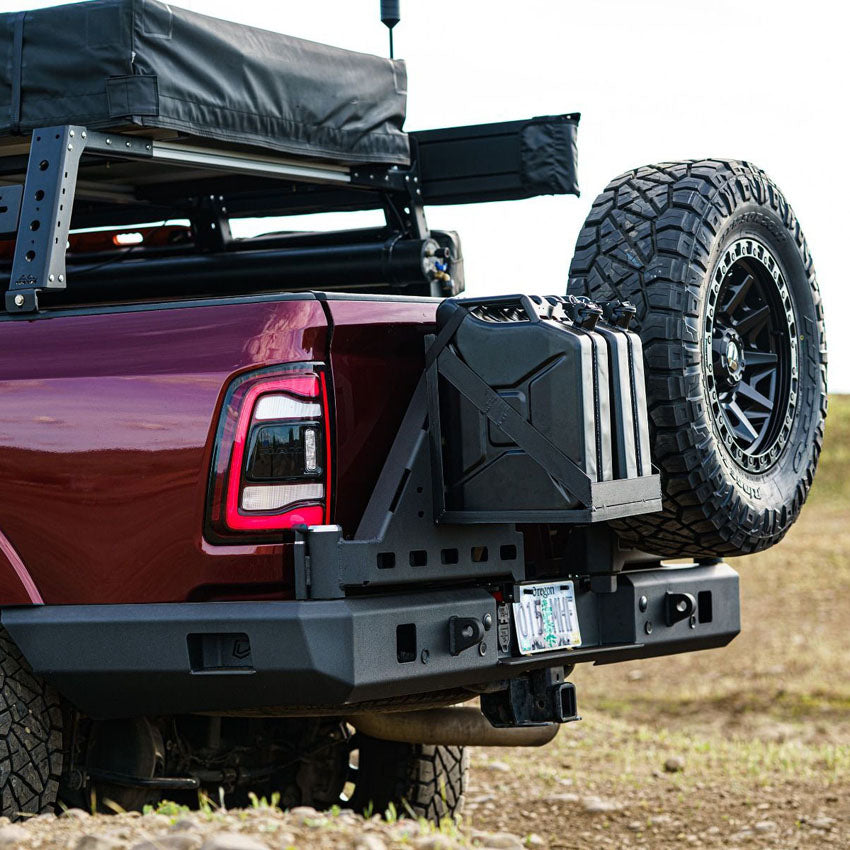 2010-2022 RAM 2500/3500 HIGH CLEARANCE DUAL SWING OUT REAR BUMPER Chassis Unlimited Inc.