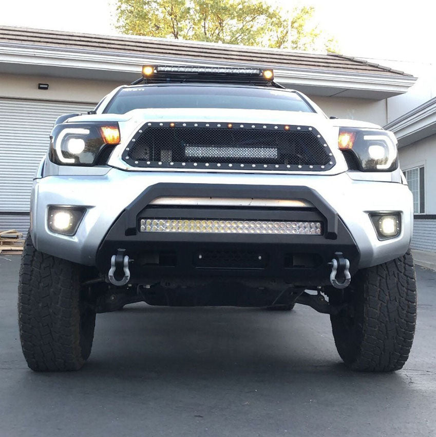 2012-2015 TOYOTA TACOMA PROLITE FRONT WINCH BUMPER Chassis Unlimited Inc.