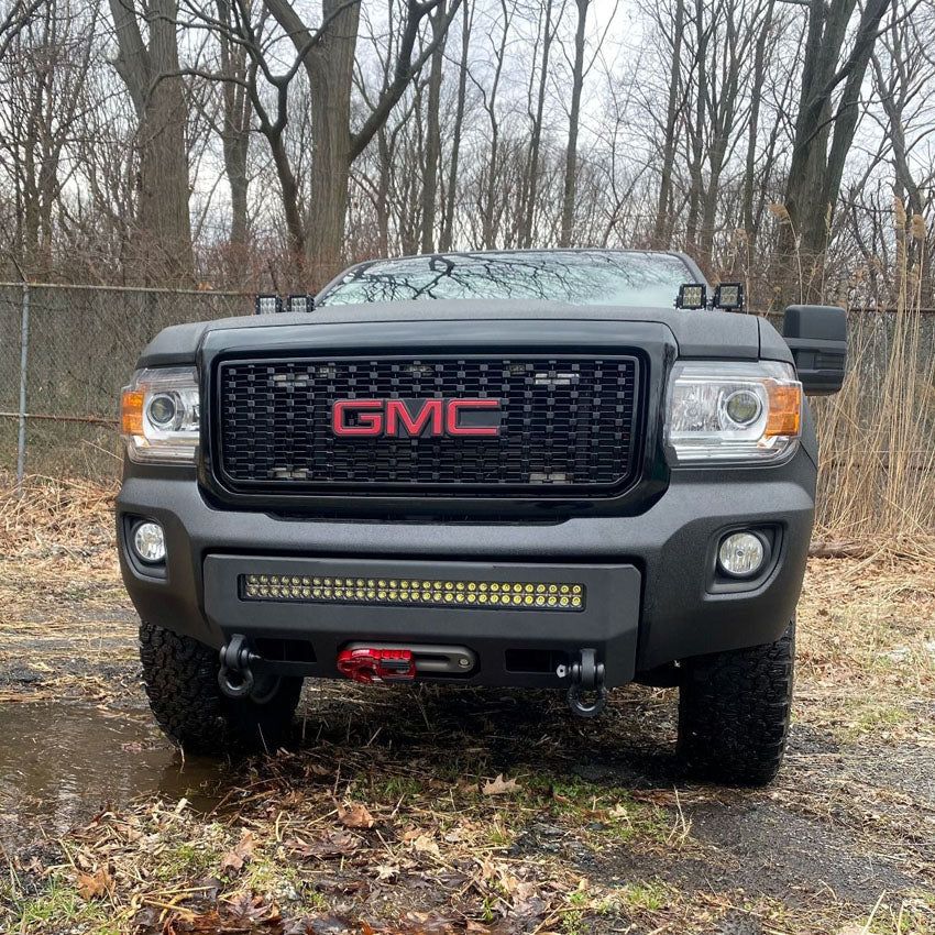 2015-2020 GMC CANYON PROLITE WINCH BUMPER Chassis Unlimited Inc.