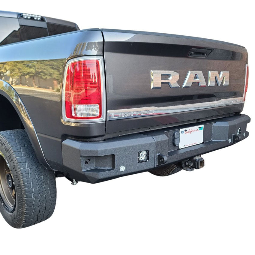 2010-2018 RAM 2500/3500 ATTITUDE SERIES REAR BUMPER Chassis Unlimited Inc.