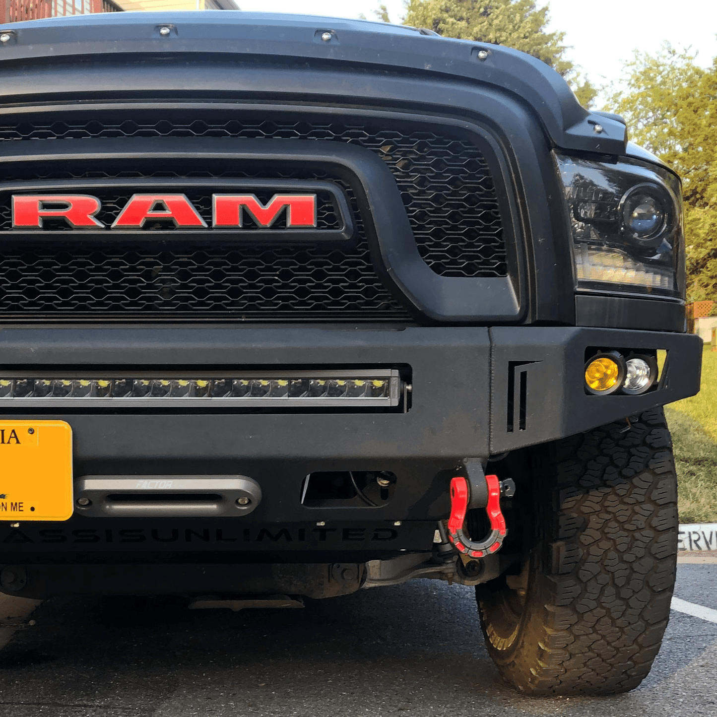 2015-2018 RAM REBEL OCTANE SERIES FRONT WINCH BUMPER Chassis Unlimited Inc.