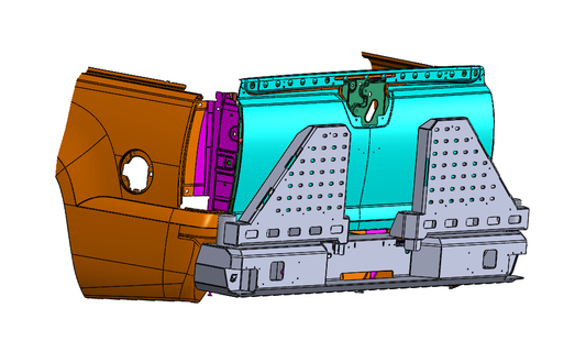 2007-2014 Chevy Avalanche octane dual swing out rear bumper