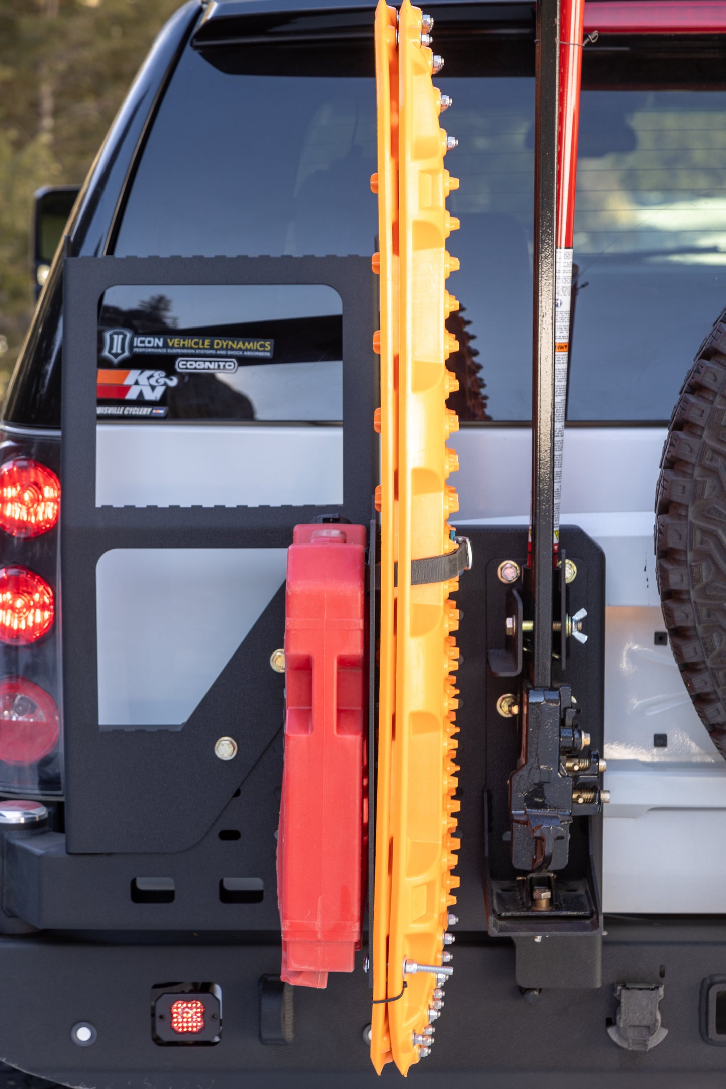 Ladder for Chassis Unlimited Dual Swing Out Bumper Baseline Overland Suburban