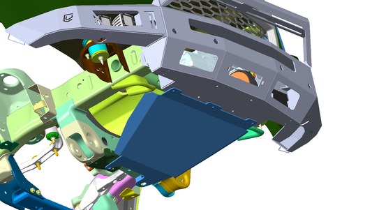 Front Skid Plate for 2015–2020 Chevy & GMC | Baseline Overland