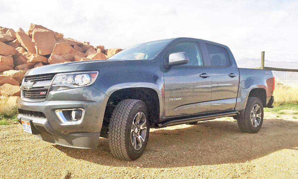 2004-14 Chevy Colorado/Canyon Rock Sliders Crew Cab and Ext Cab