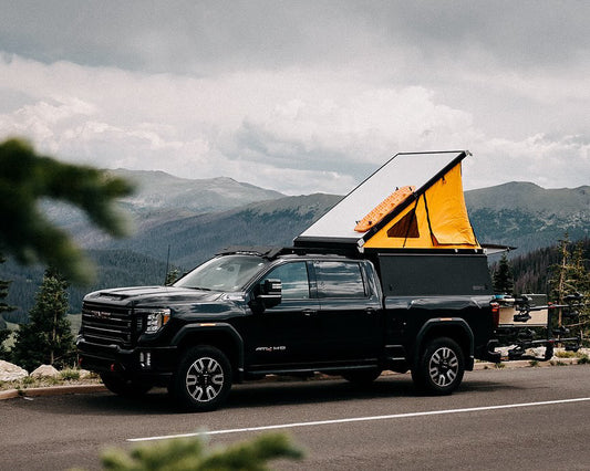 gmc sierra camper roof rack for GFC with Clearance Lights