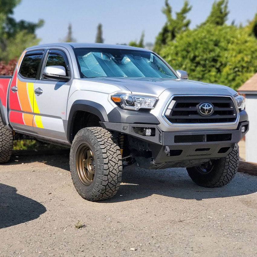 2016-2022 TOYOTA TACOMA OCTANE FRONT WINCH BUMPER Chassis Unlimited Inc.