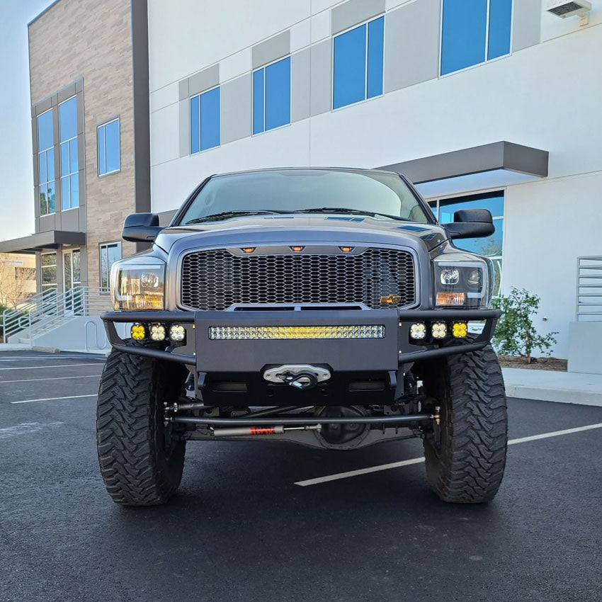 2006-2009 RAM 2500/3500 DIABLO FRONT WINCH BUMPER Chassis Unlimited Inc.