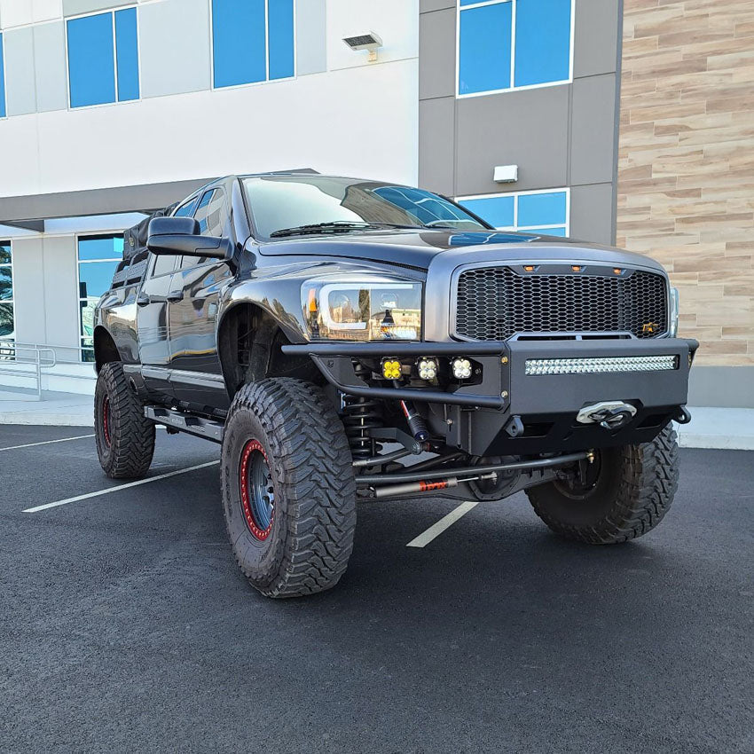 2006-2009 RAM 2500/3500 DIABLO FRONT WINCH BUMPER Chassis Unlimited Inc.