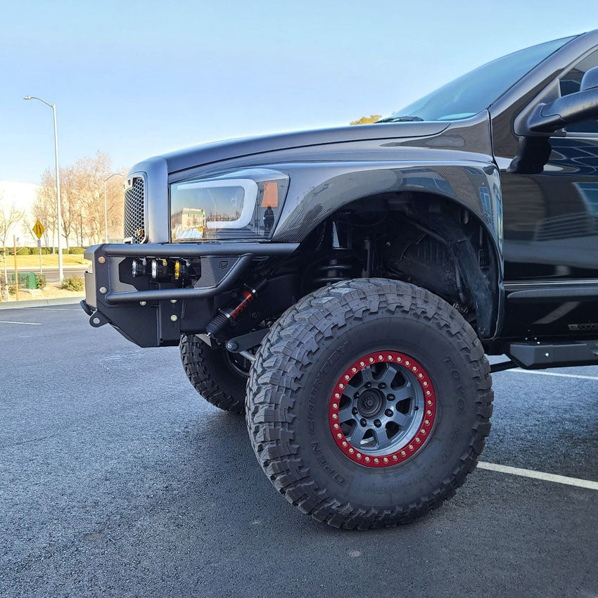 2006-2009 RAM 2500/3500 DIABLO FRONT WINCH BUMPER Chassis Unlimited Inc.
