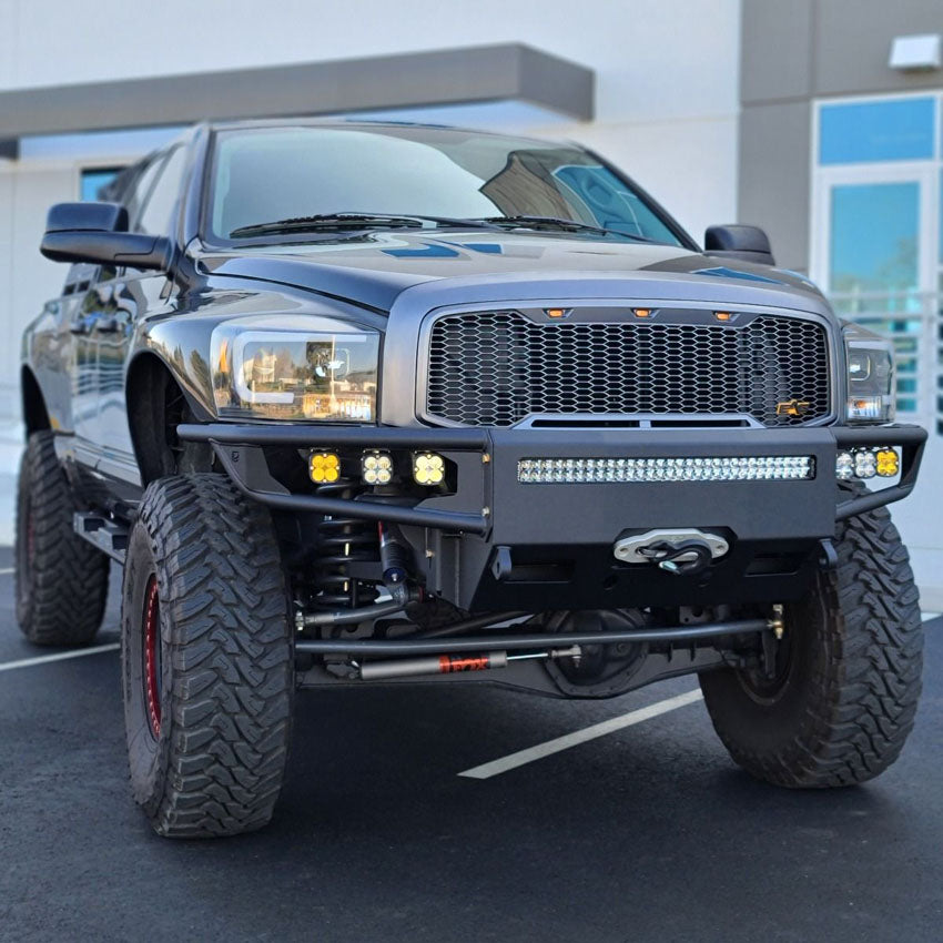 2006-2009 RAM 2500/3500 DIABLO FRONT WINCH BUMPER Chassis Unlimited Inc.