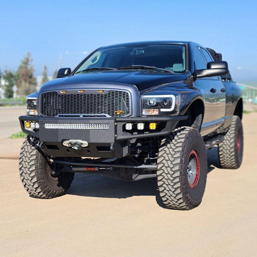 2006-2009 RAM 2500/3500 DIABLO FRONT WINCH BUMPER Chassis Unlimited Inc.