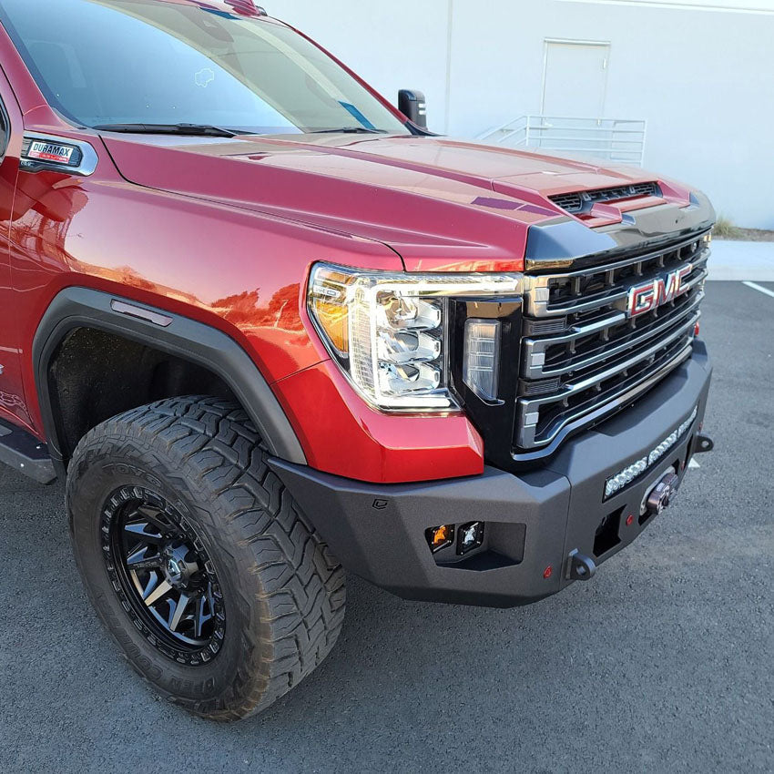 2020-2022 GMC SIERRA 2500/3500 ATTITUDE FRONT WINCH BUMPER Chassis Unlimited Inc.