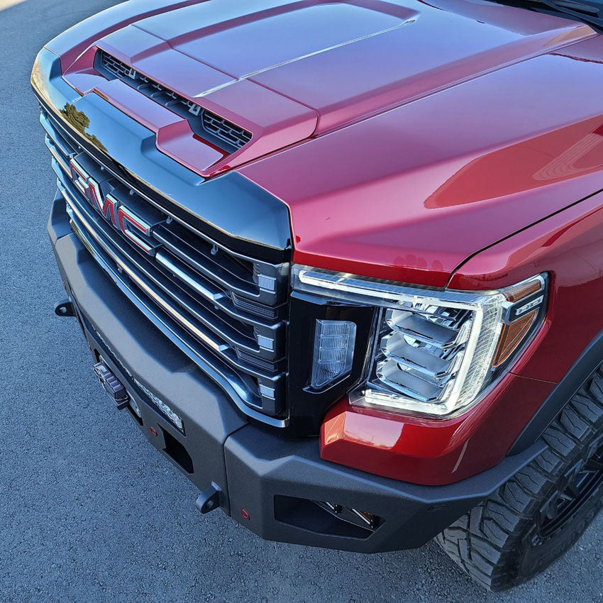 2020-2022 GMC SIERRA 2500/3500 ATTITUDE FRONT WINCH BUMPER Chassis Unlimited Inc.