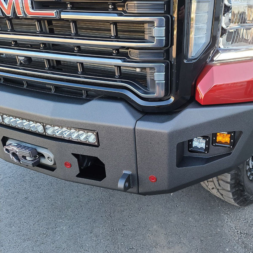 2020-2022 GMC SIERRA 2500/3500 ATTITUDE FRONT WINCH BUMPER Chassis Unlimited Inc.