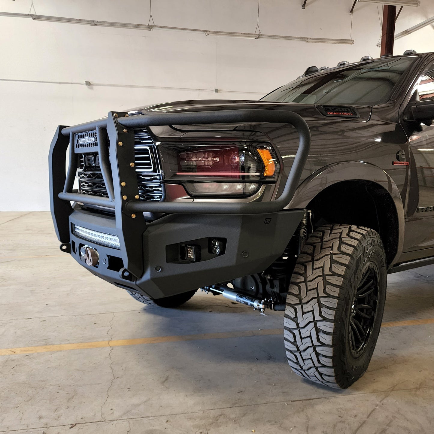2019-2022 RAM 2500/3500 ATTITUDE FRONT WINCH BUMPER W/ GUARD Chassis Unlimited Inc.