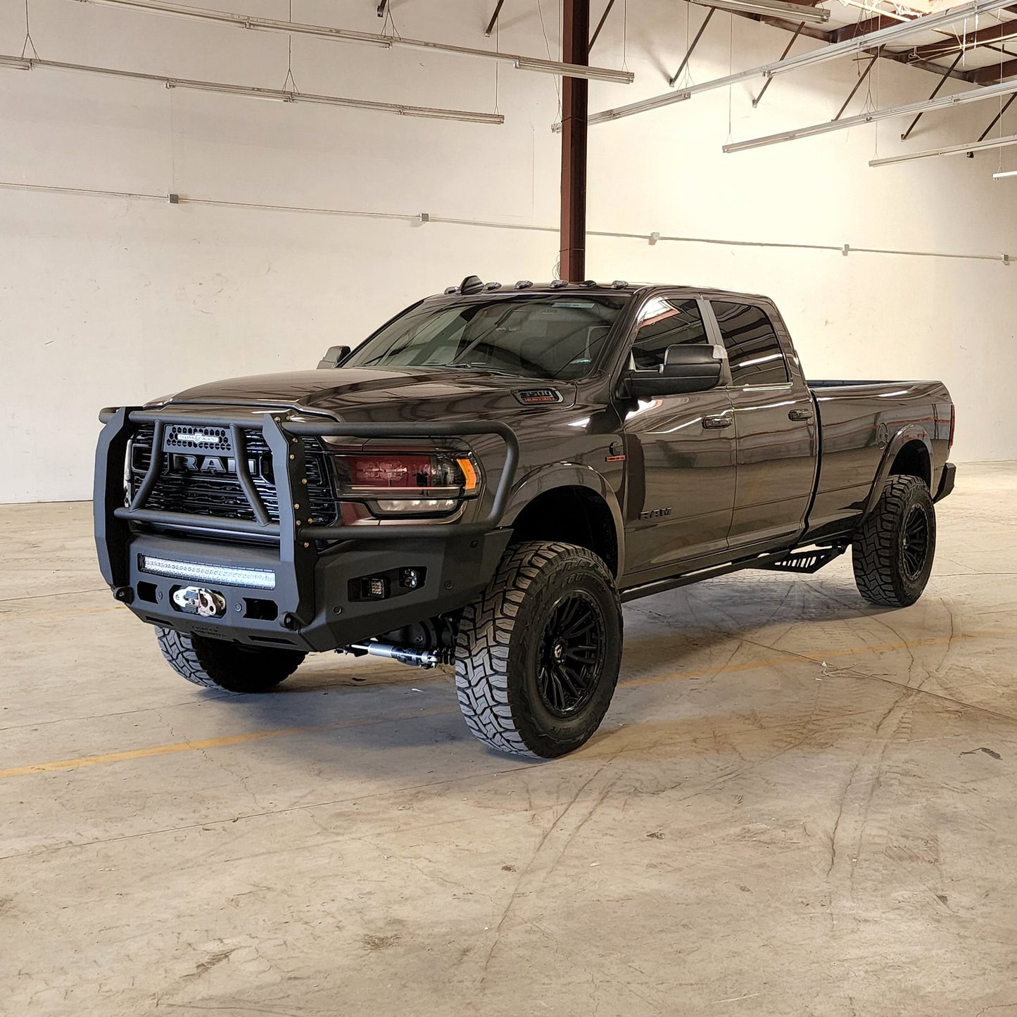 2019-2022 RAM 2500/3500 ATTITUDE FRONT WINCH BUMPER W/ GUARD Chassis Unlimited Inc.