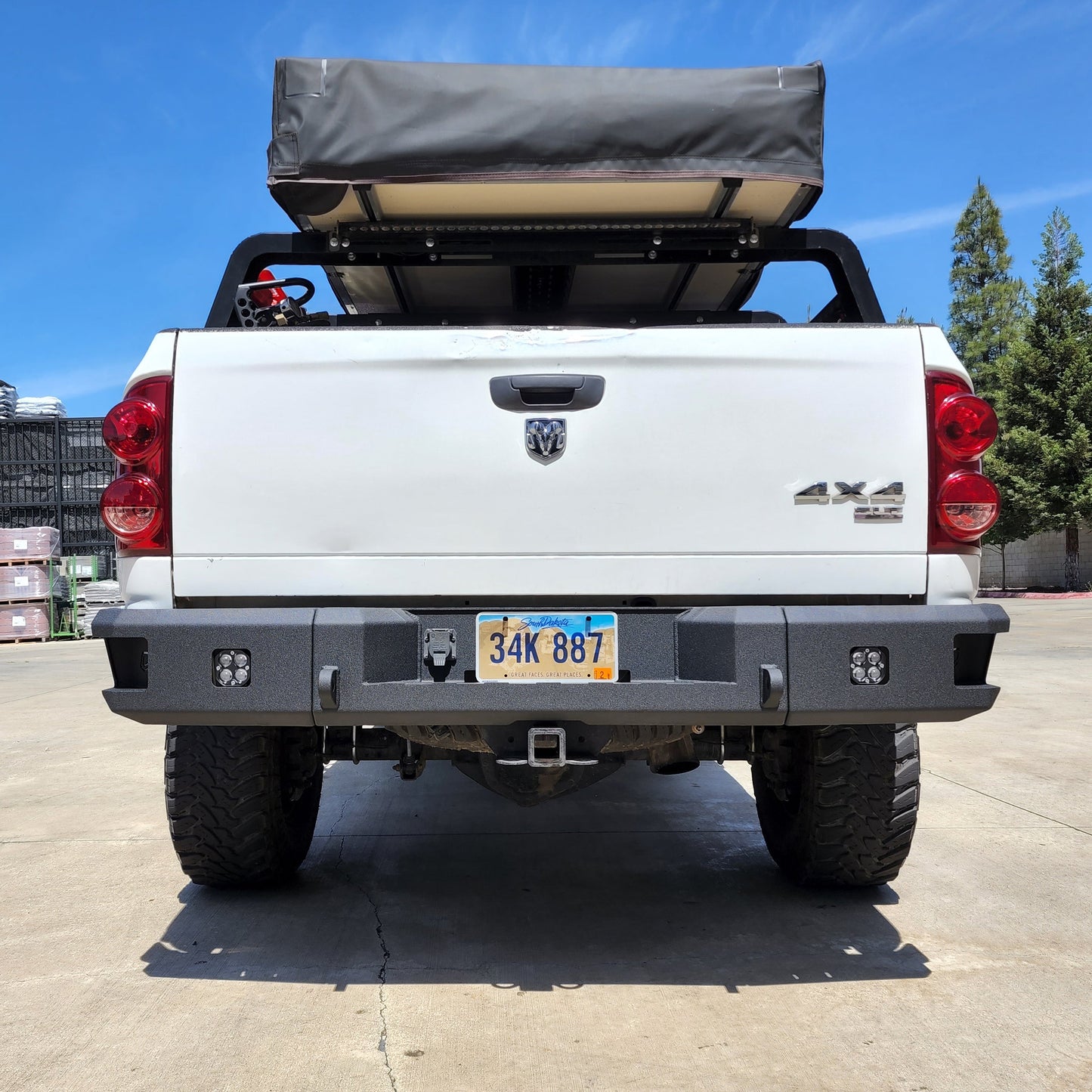 2003-2009 RAM 1500/2500/3500 ATTITUDE SERIES REAR BUMPER Chassis Unlimited Inc.
