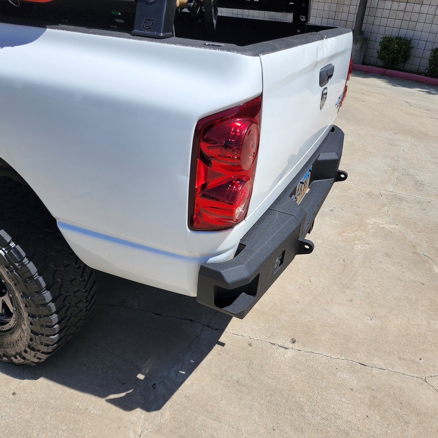 2003-2009 RAM 1500/2500/3500 ATTITUDE SERIES REAR BUMPER Chassis Unlimited Inc.