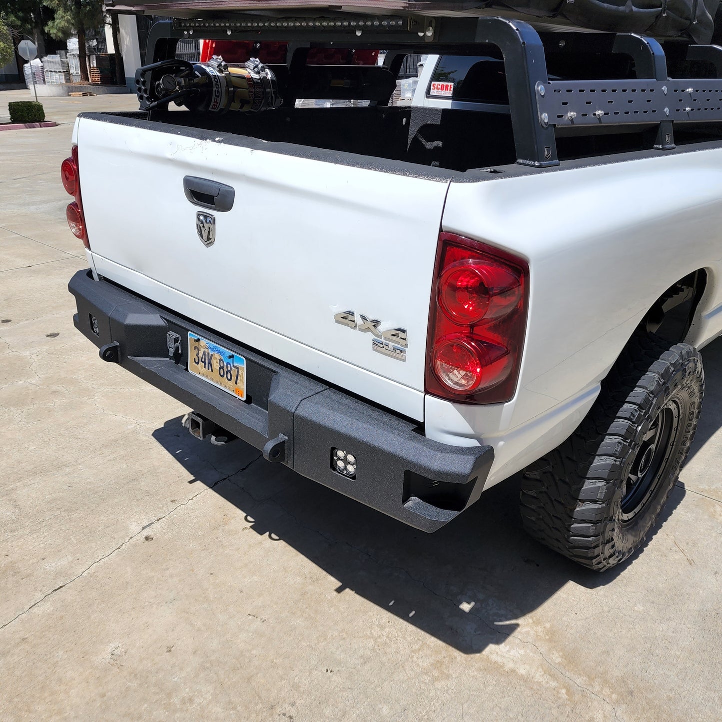 2003-2009 RAM 1500/2500/3500 ATTITUDE SERIES REAR BUMPER Chassis Unlimited Inc.