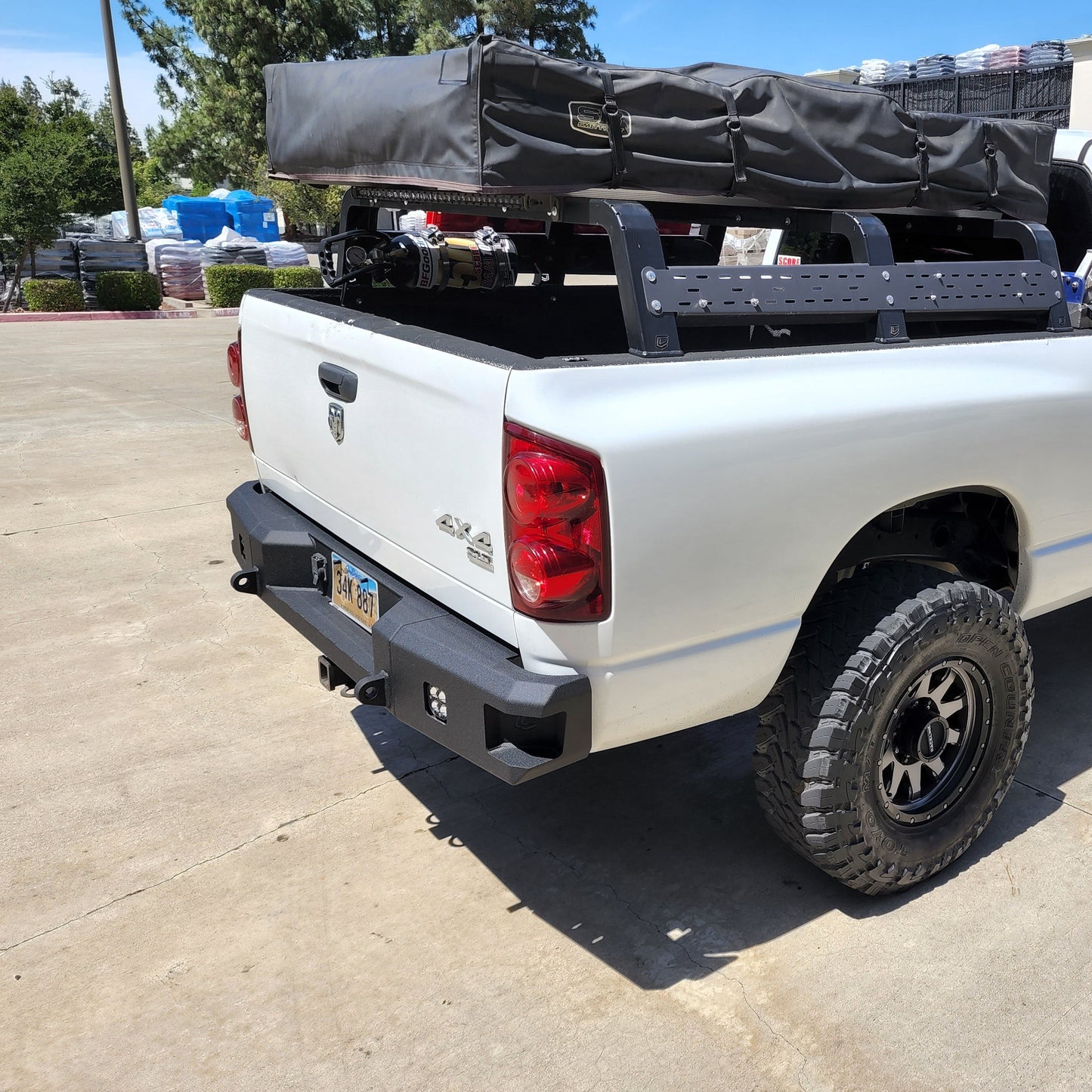 2003-2009 RAM 1500/2500/3500 ATTITUDE SERIES REAR BUMPER Chassis Unlimited Inc.