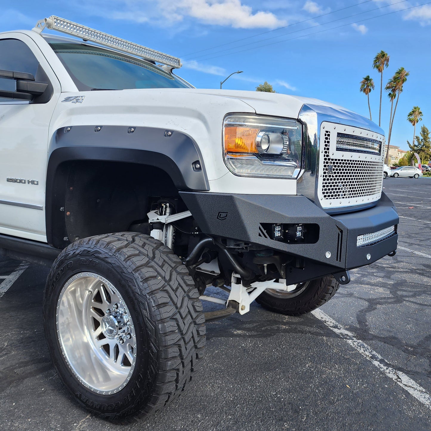 2015-2019 GMC 2500HD/3500HD OCTANE SERIES FRONT BUMPER Chassis Unlimited Inc.