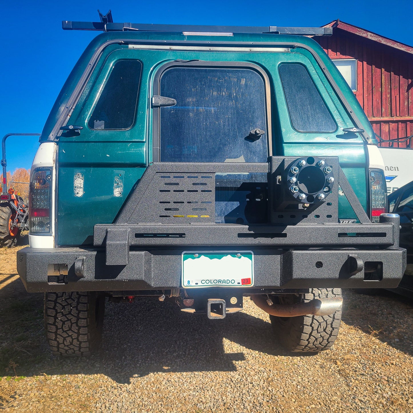 1995-2004 TOYOTA TACOMA SWING OUT REAR BUMPER Chassis Unlimited Inc.