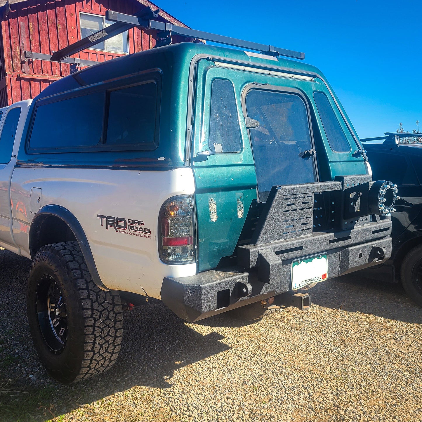 1995-2004 TOYOTA TACOMA SWING OUT REAR BUMPER Chassis Unlimited Inc.