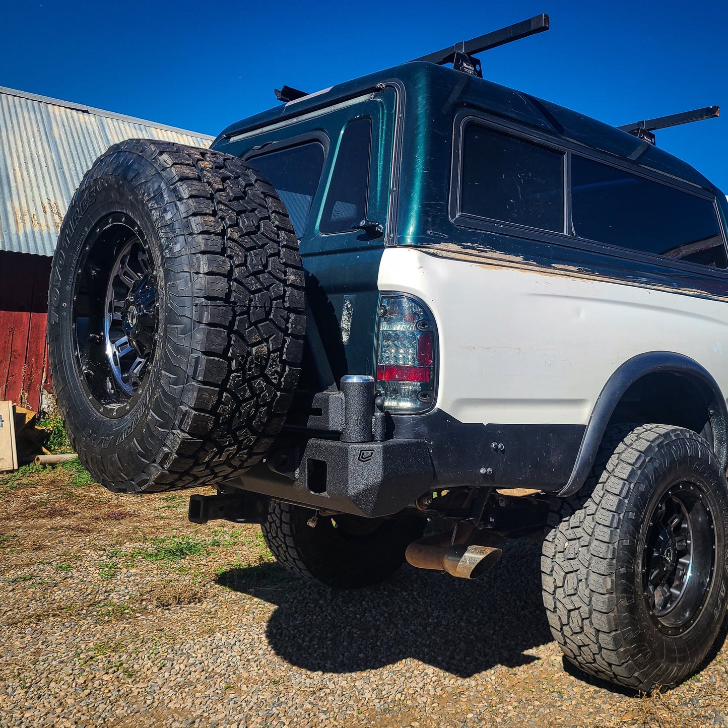 1995-2004 TOYOTA TACOMA SWING OUT REAR BUMPER Chassis Unlimited Inc.