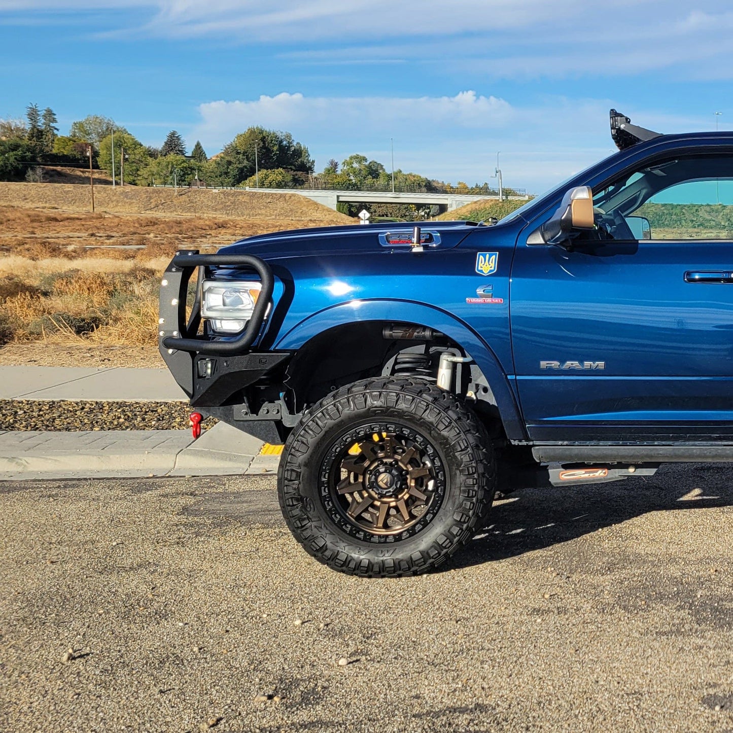 2019-2022 RAM 2500/3500 OCTANE FRONT WINCH BUMPER W/ GUARD Motor Vehicle Parts Chassis Unlimited Inc.