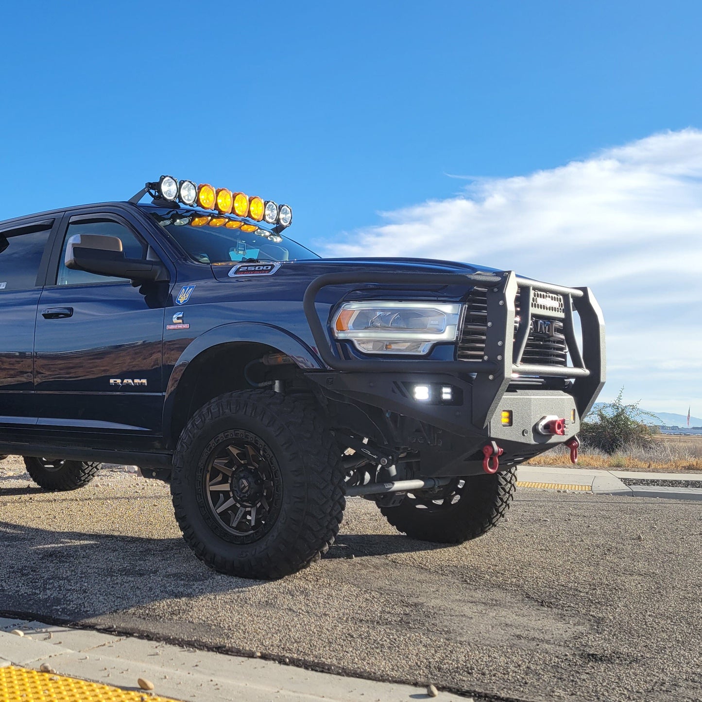 2019-2022 RAM 2500/3500 OCTANE FRONT WINCH BUMPER W/ GUARD Motor Vehicle Parts Chassis Unlimited Inc.