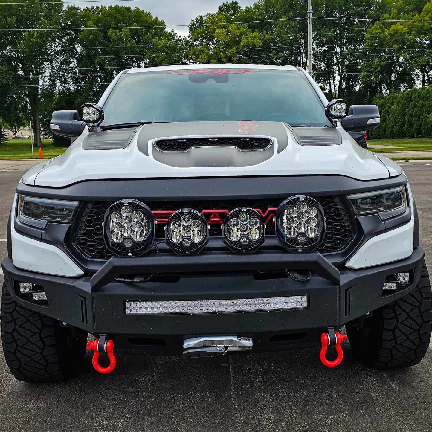 2021-2022 RAM TRX OCTANE FRONT WINCH BUMPER Chassis Unlimited Inc.
