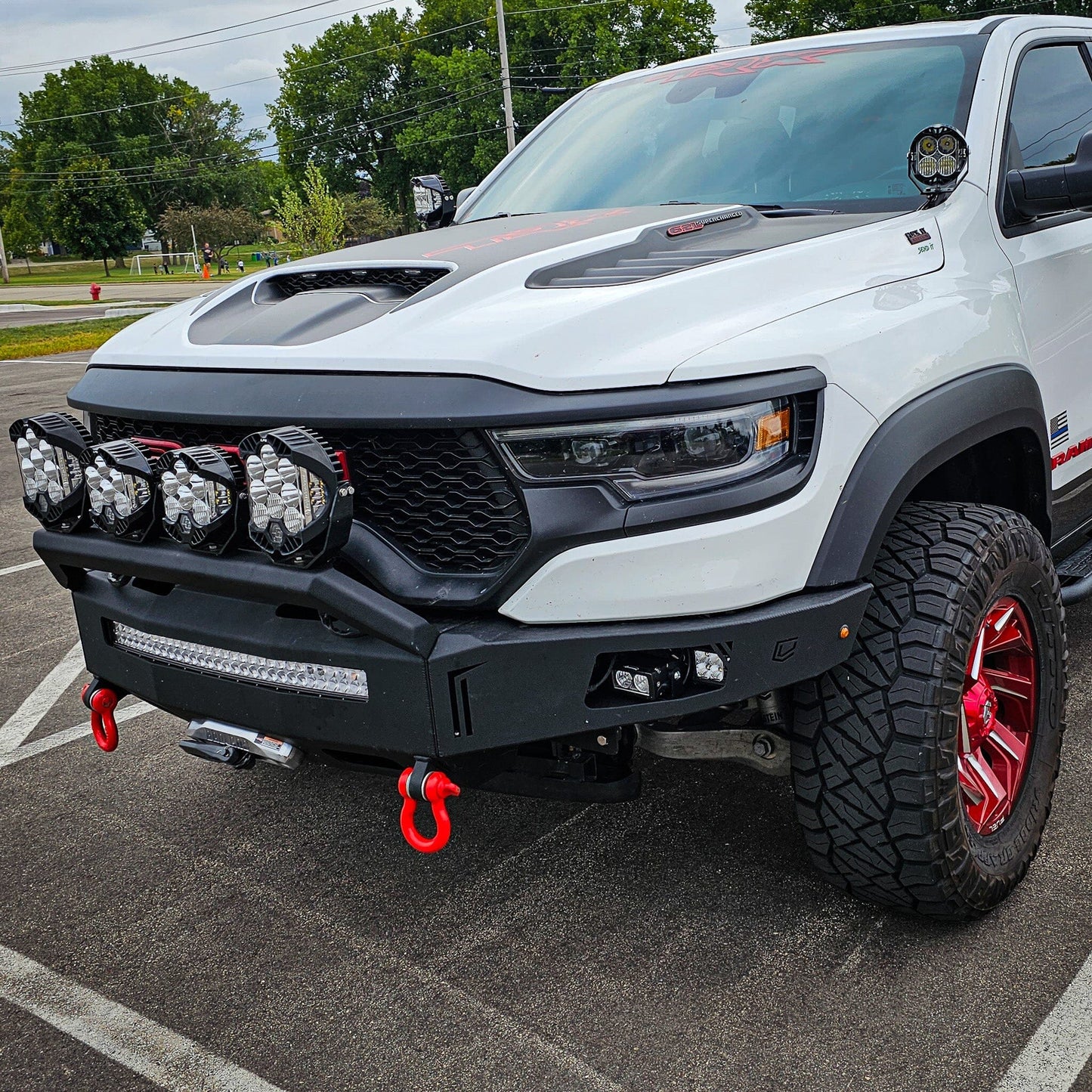 2021-2022 RAM TRX OCTANE FRONT WINCH BUMPER Chassis Unlimited Inc.