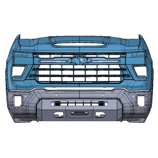 2024+ CHEVY SILVERADO 2500/3500 PROLITE FRONT BUMPER Chassis Unlimited Inc.