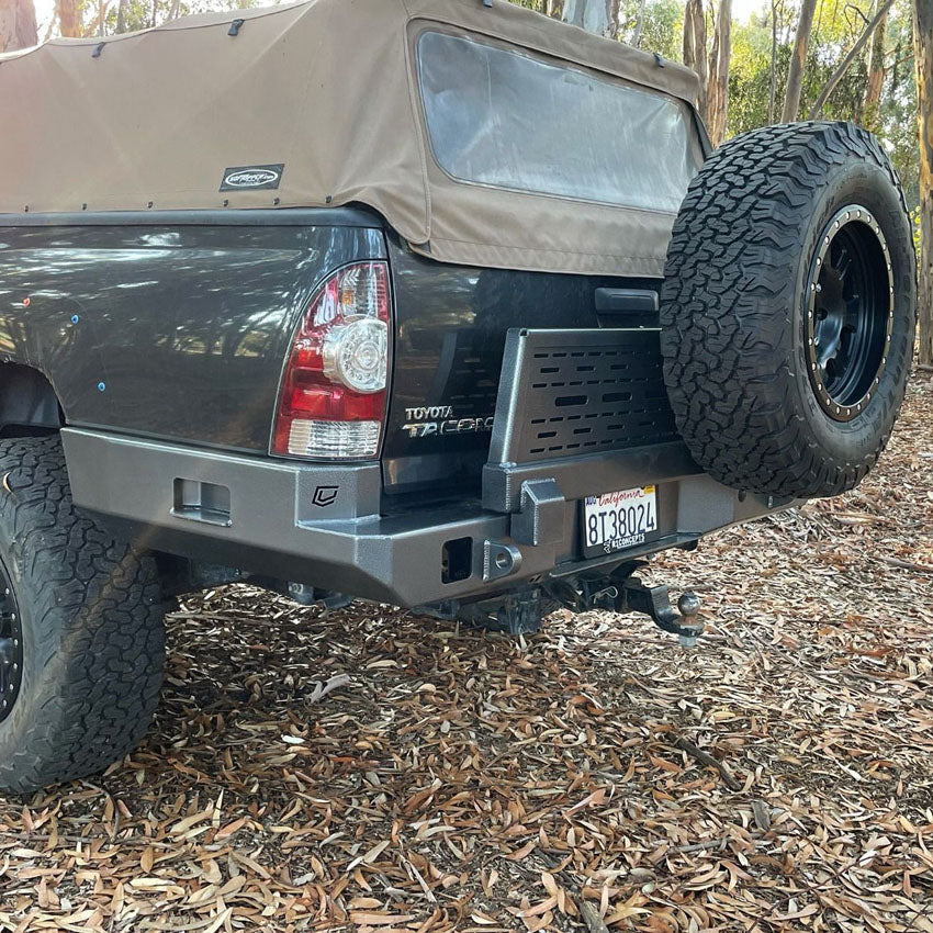 2005-2015 TOYOTA TACOMA SWING OUT REAR BUMPER Chassis Unlimited Inc.