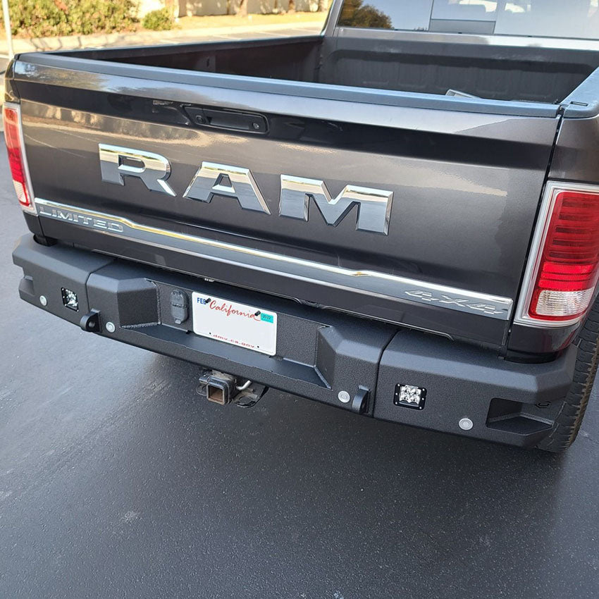 2010-2018 RAM 2500/3500 ATTITUDE SERIES REAR BUMPER Chassis Unlimited Inc.