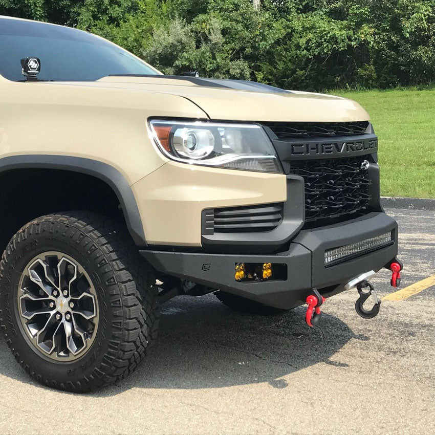 2021+ CHEVY ZR2 COLORADO OCTANE FRONT WINCH BUMPER Chassis Unlimited Inc.